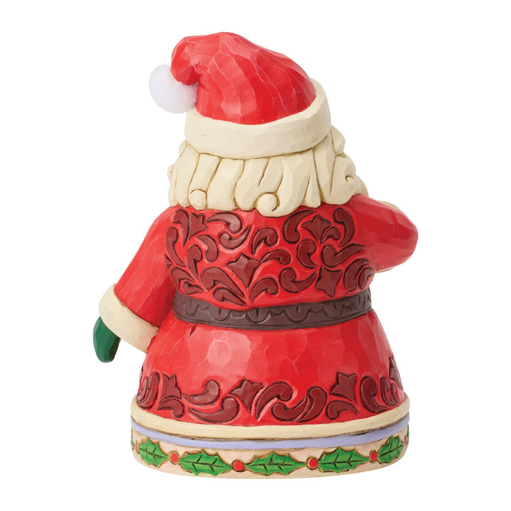 Santa Drinking Hot Cocoa