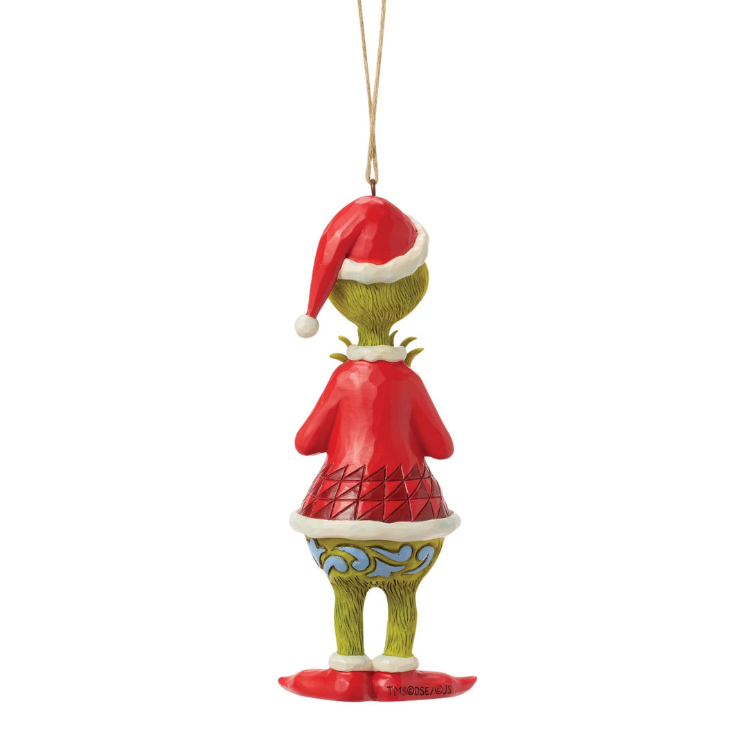 The Grinch with Heart Hands Hanging Ornament