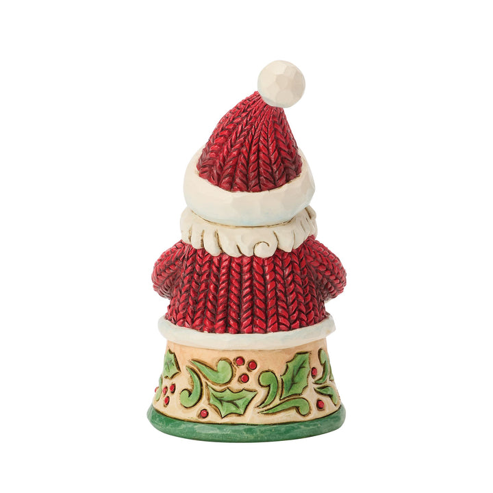 Santa Holding Star Mini Figurine