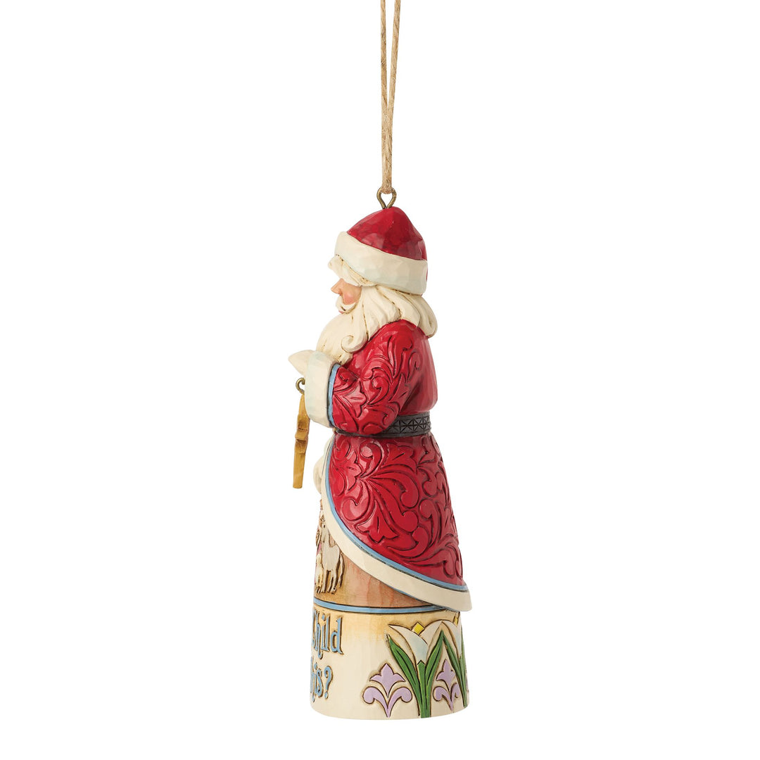 Song Santa Hanging Ornament
