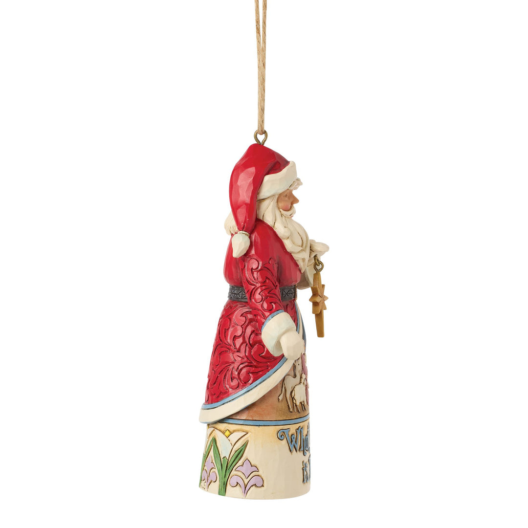 Song Santa Hanging Ornament