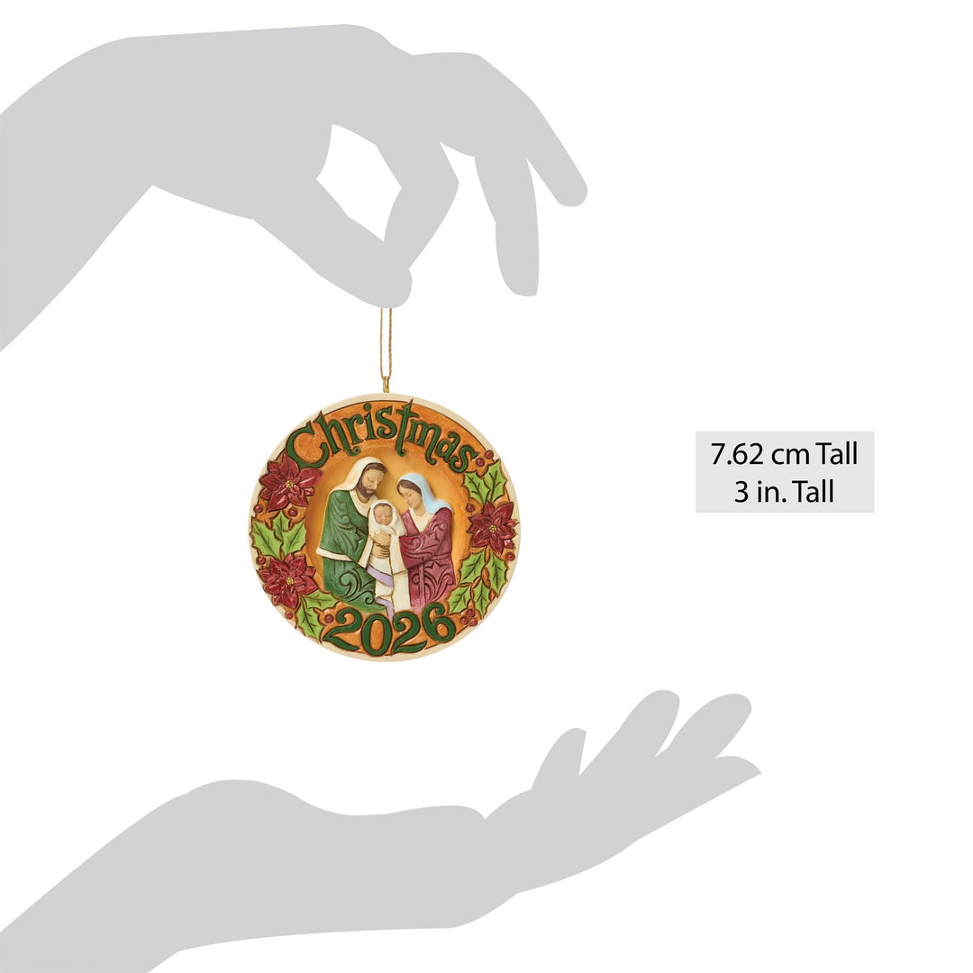 2026 Annual Holy Family Hanging Ornament