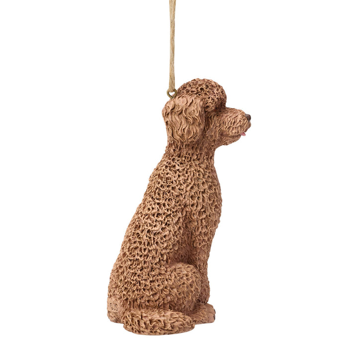 Golden-Doodle Hanging Ornament