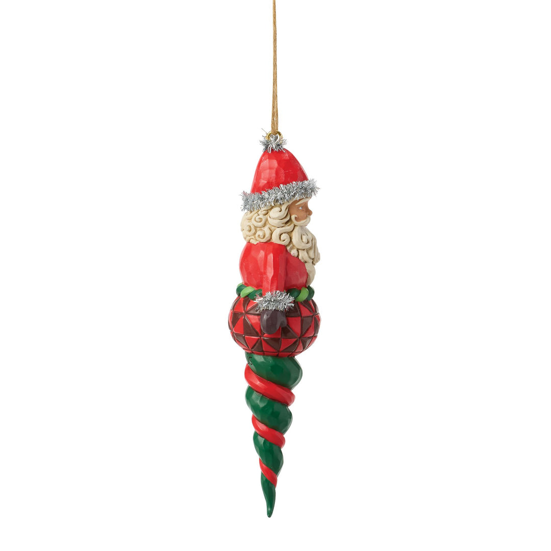 Santa Finial Hanging Ornament