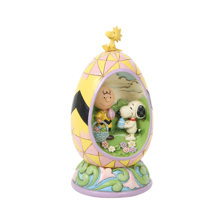 Snoopy Egg Diorama Figurine - "You're a Good Egg, Charlie Brown"