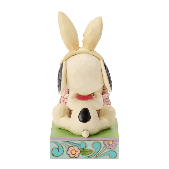 Snoopy Basket Eggs Figurine - "Ears to You|"