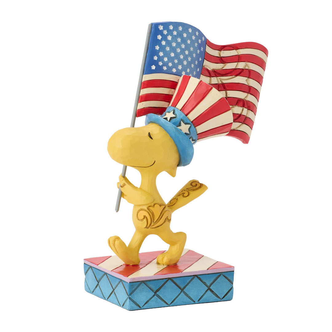Patriotic Woodstock Figurine - "Sweet Liberty"