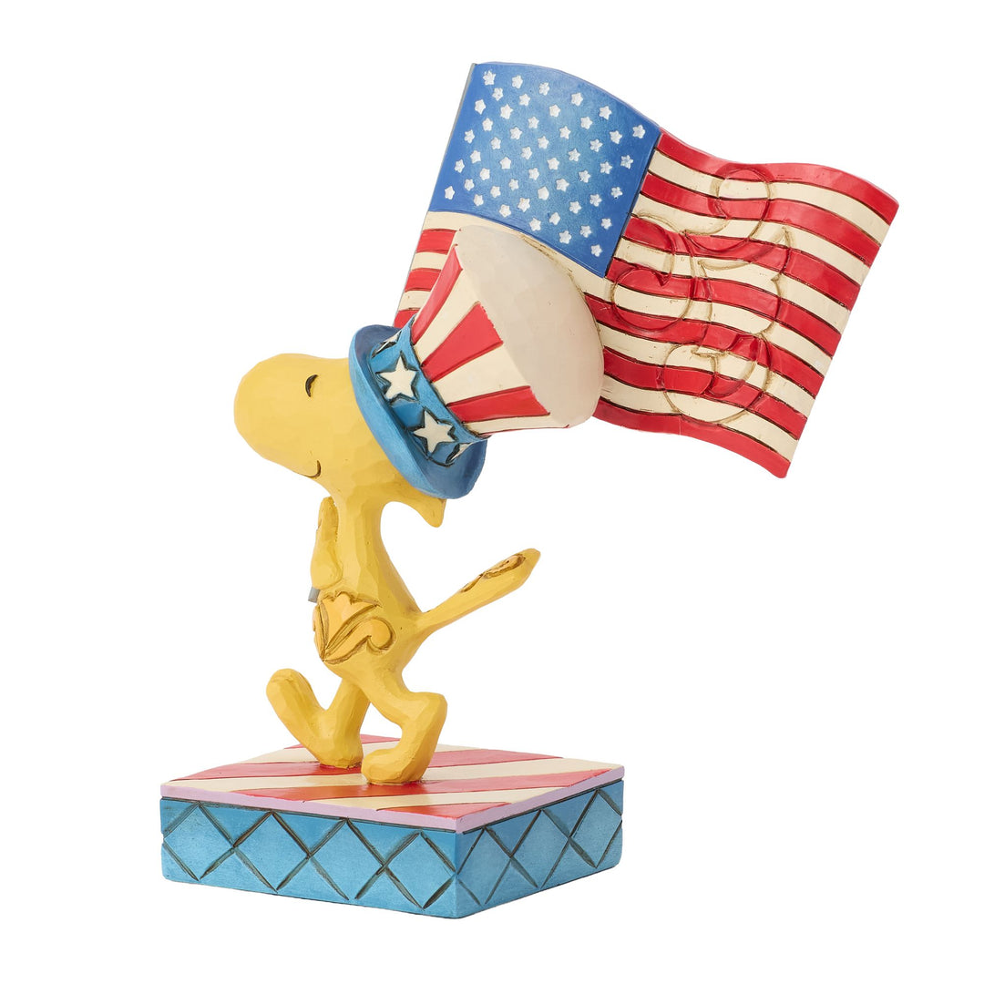 Patriotic Woodstock Figurine - "Sweet Liberty"