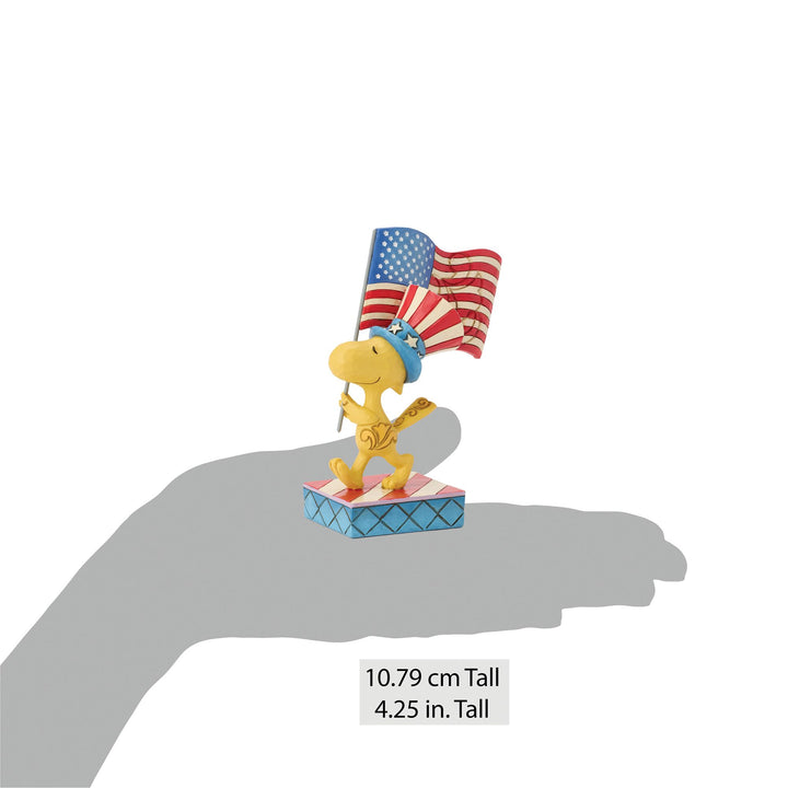 Patriotic Woodstock Figurine - "Sweet Liberty"