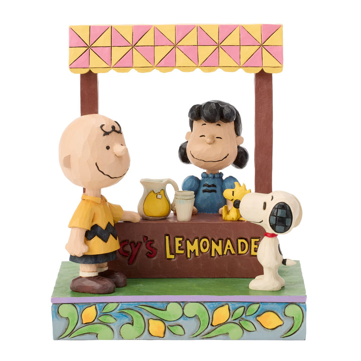 Lucy Lemonade Stand Figurine - "Lucy's Lemonade"