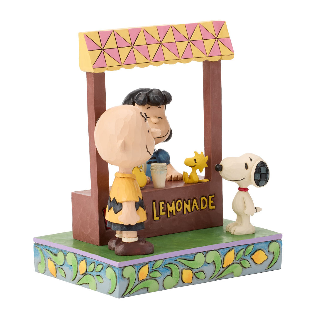 Lucy Lemonade Stand Figurine - "Lucy's Lemonade"