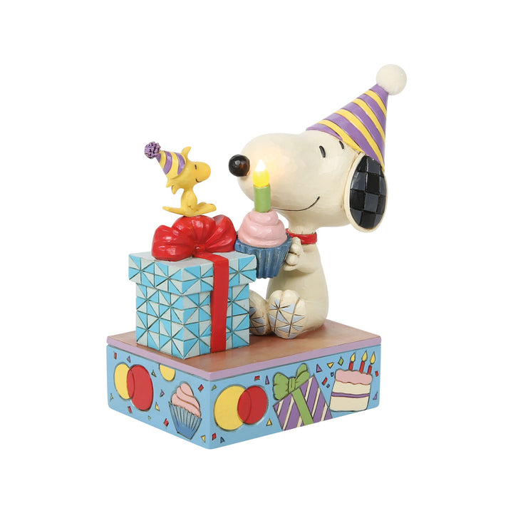 Birthday Snoopy Figurine - "You Take the Cake|"