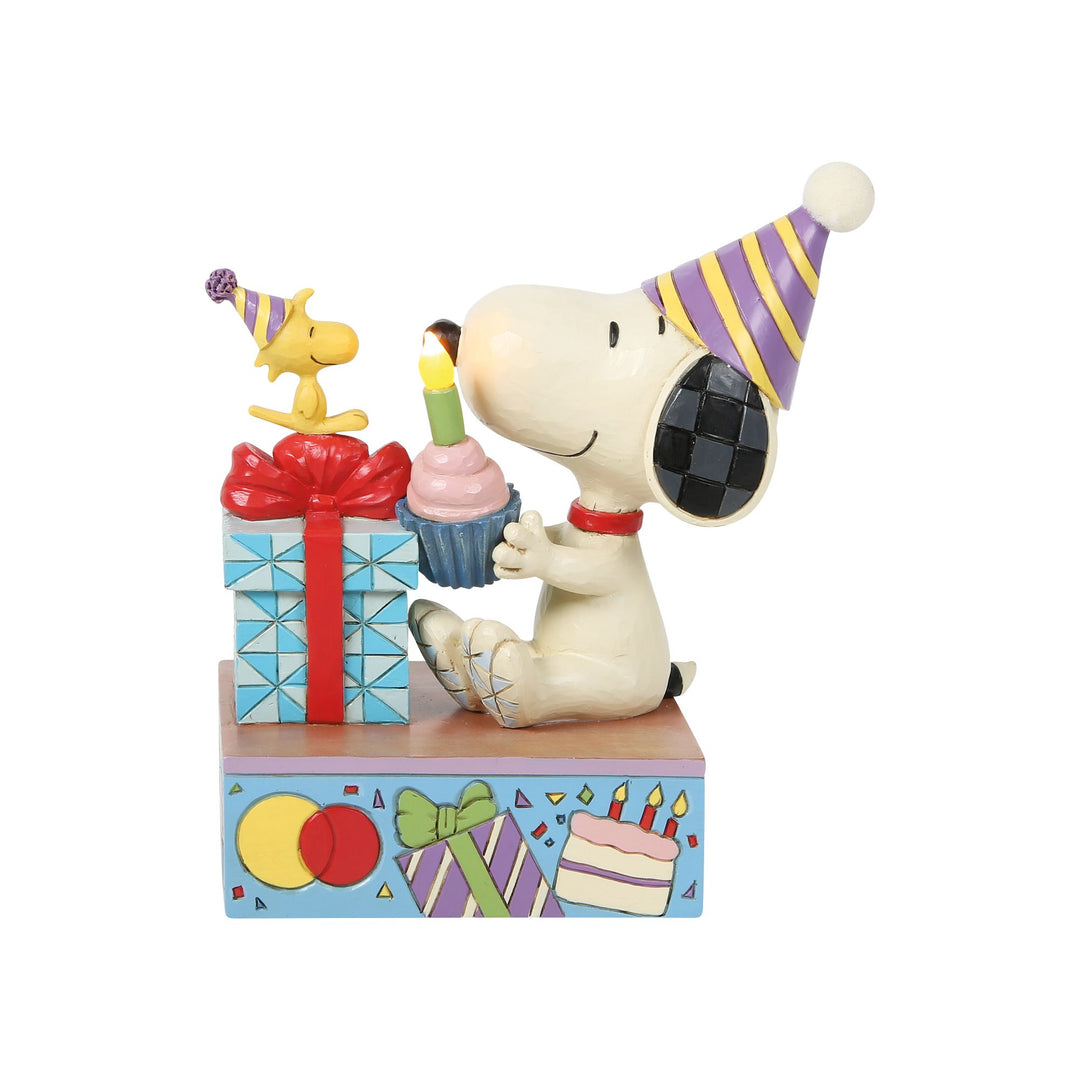 Birthday Snoopy Figurine - "You Take the Cake|"