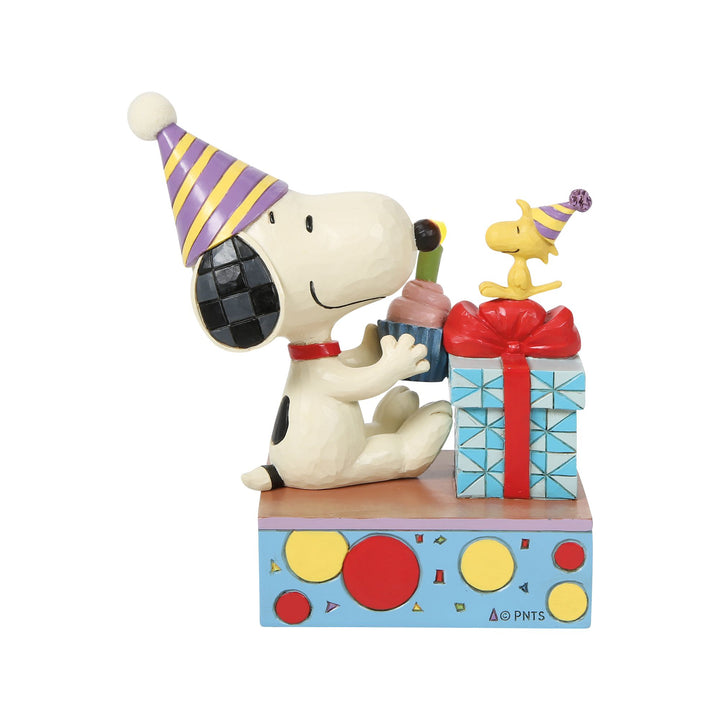 Birthday Snoopy Figurine - "You Take the Cake|"