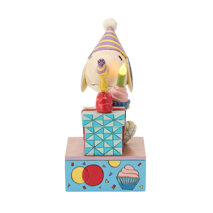 Birthday Snoopy Figurine - "You Take the Cake|"