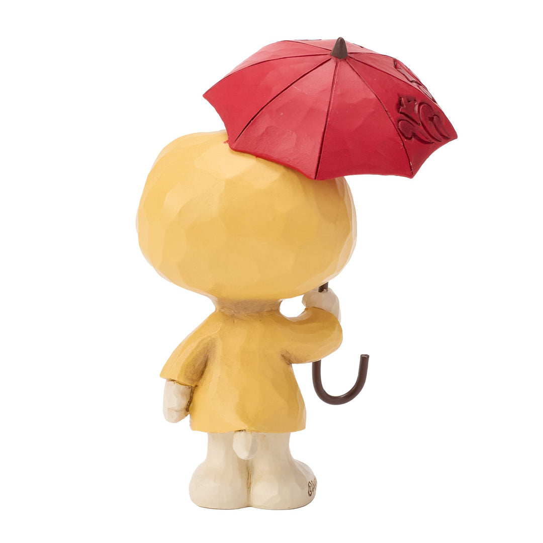 Snoopy In Raincoat Figurine