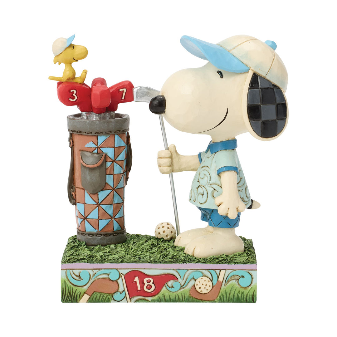 Snoopy Golfing Figurine - "Tee-rific|"
