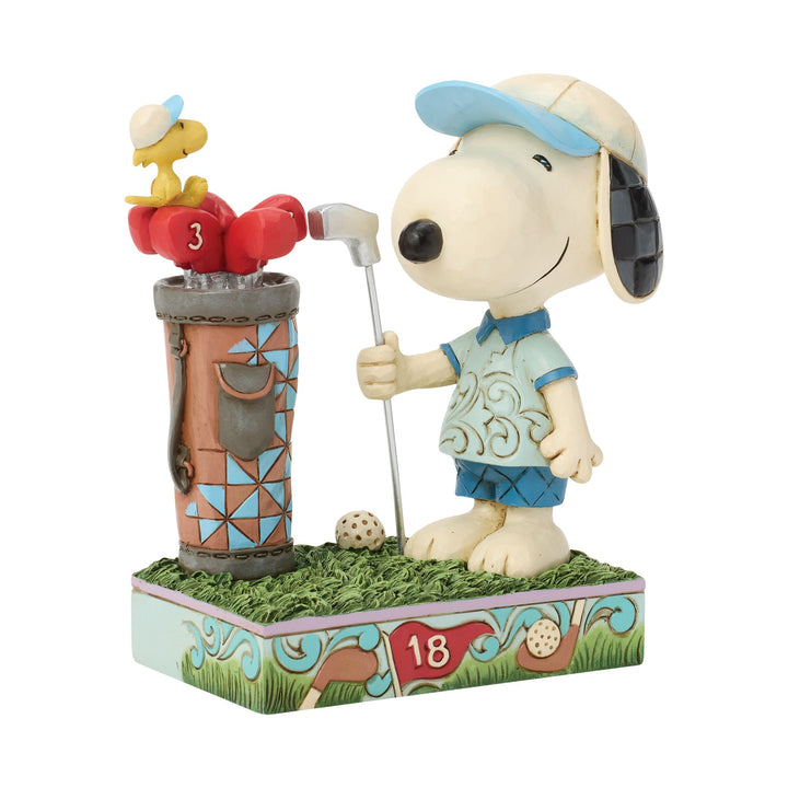 Snoopy Golfing Figurine - "Tee-rific|"