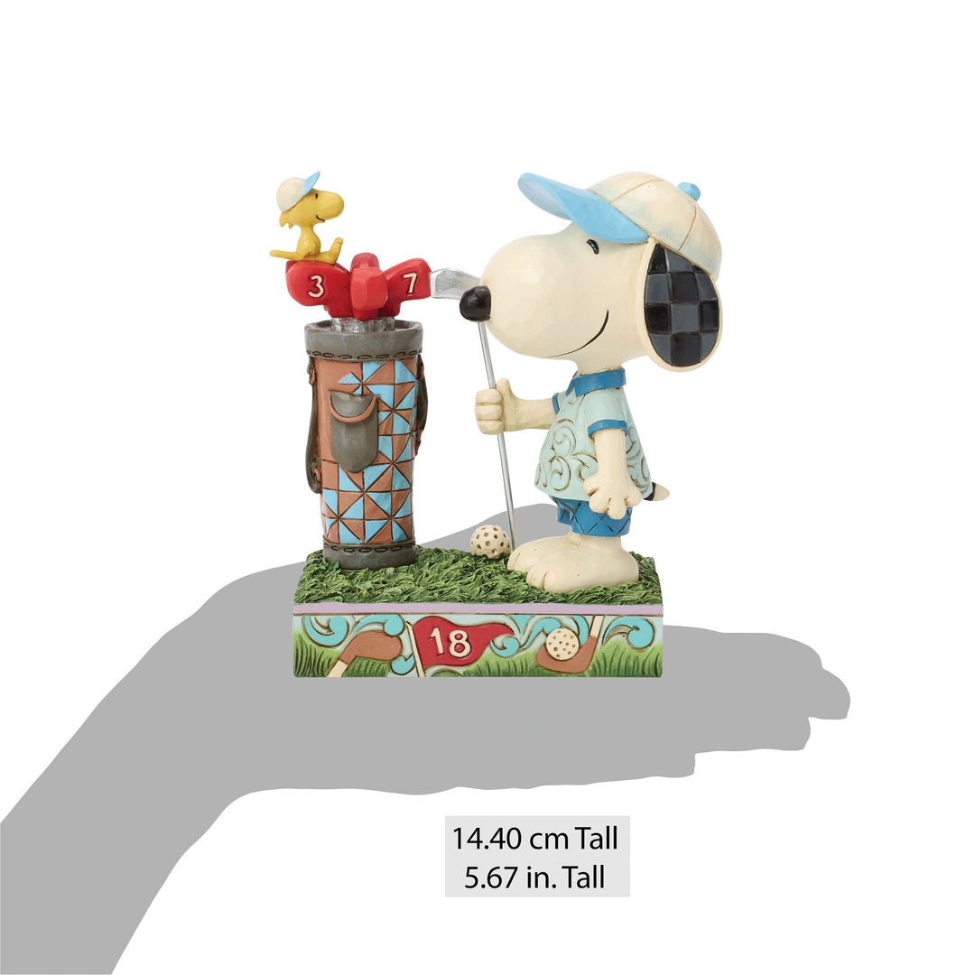 Snoopy Golfing Figurine - "Tee-rific!"