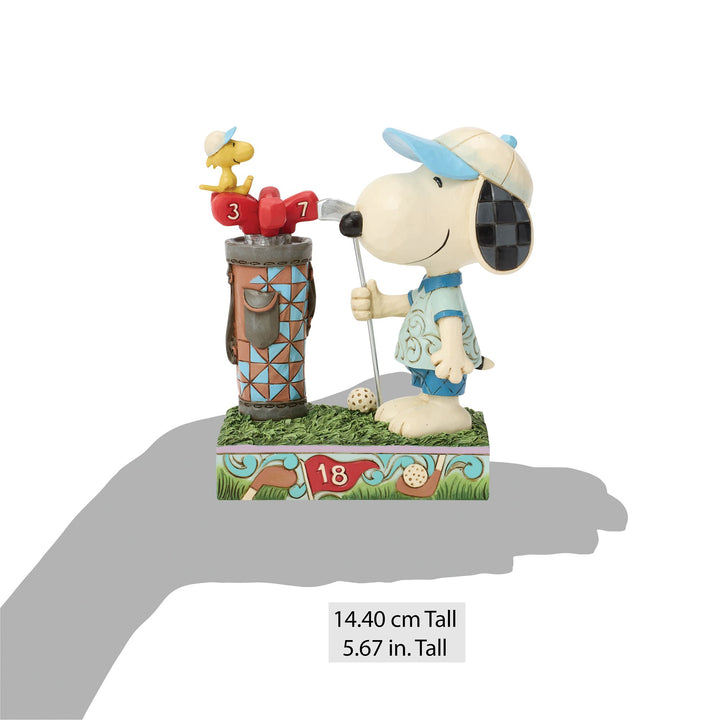 Snoopy Golfing Figurine - "Tee-rific!"