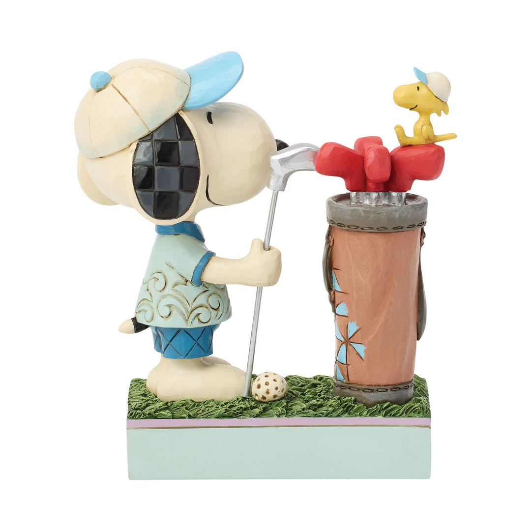 Snoopy Golfing Figurine - "Tee-rific!"