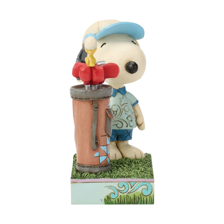 Snoopy Golfing Figurine - "Tee-rific!"