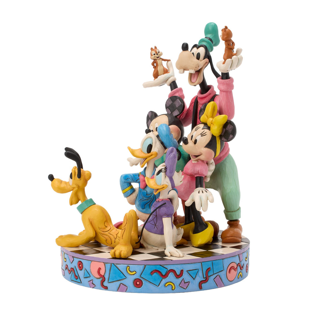 90s Retro Mickey And Friends Figurine