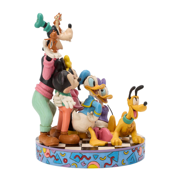 90s Retro Mickey And Friends Figurine