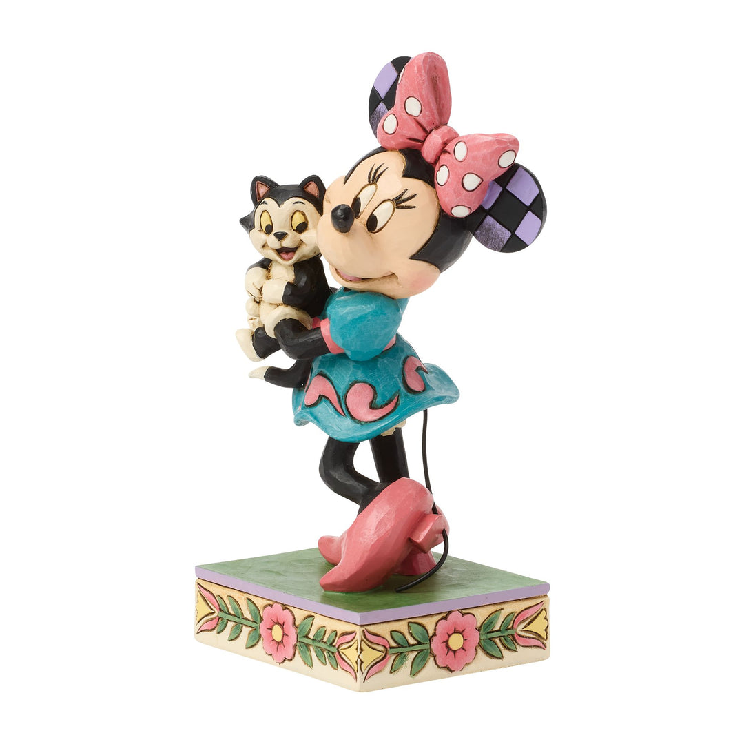 Minnie and Figaro Figurine
