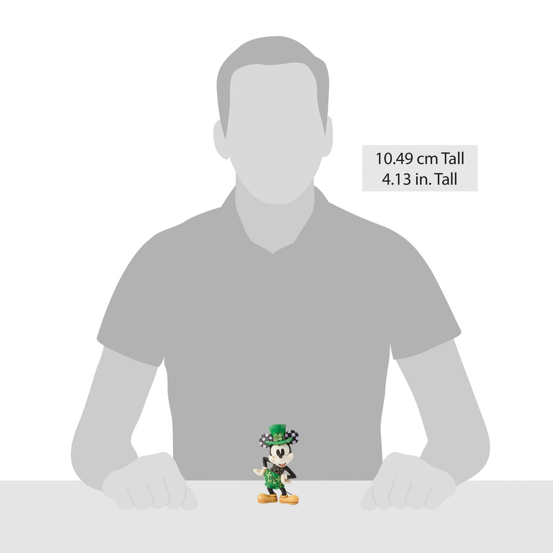 Mickey St Patricks Figurine
