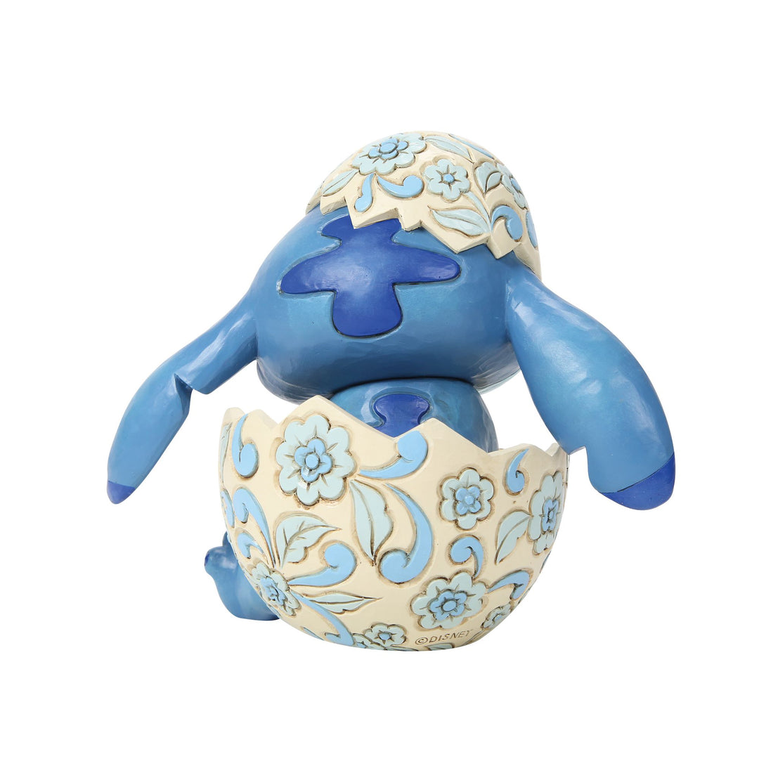 Stitch Egg With Chicks Figurine