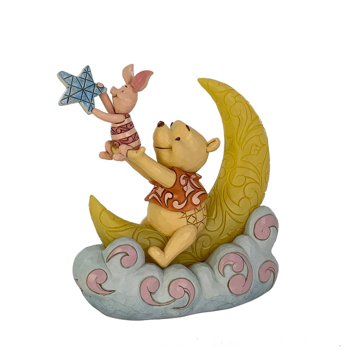 Pooh and Piglet LED Moon Figurine