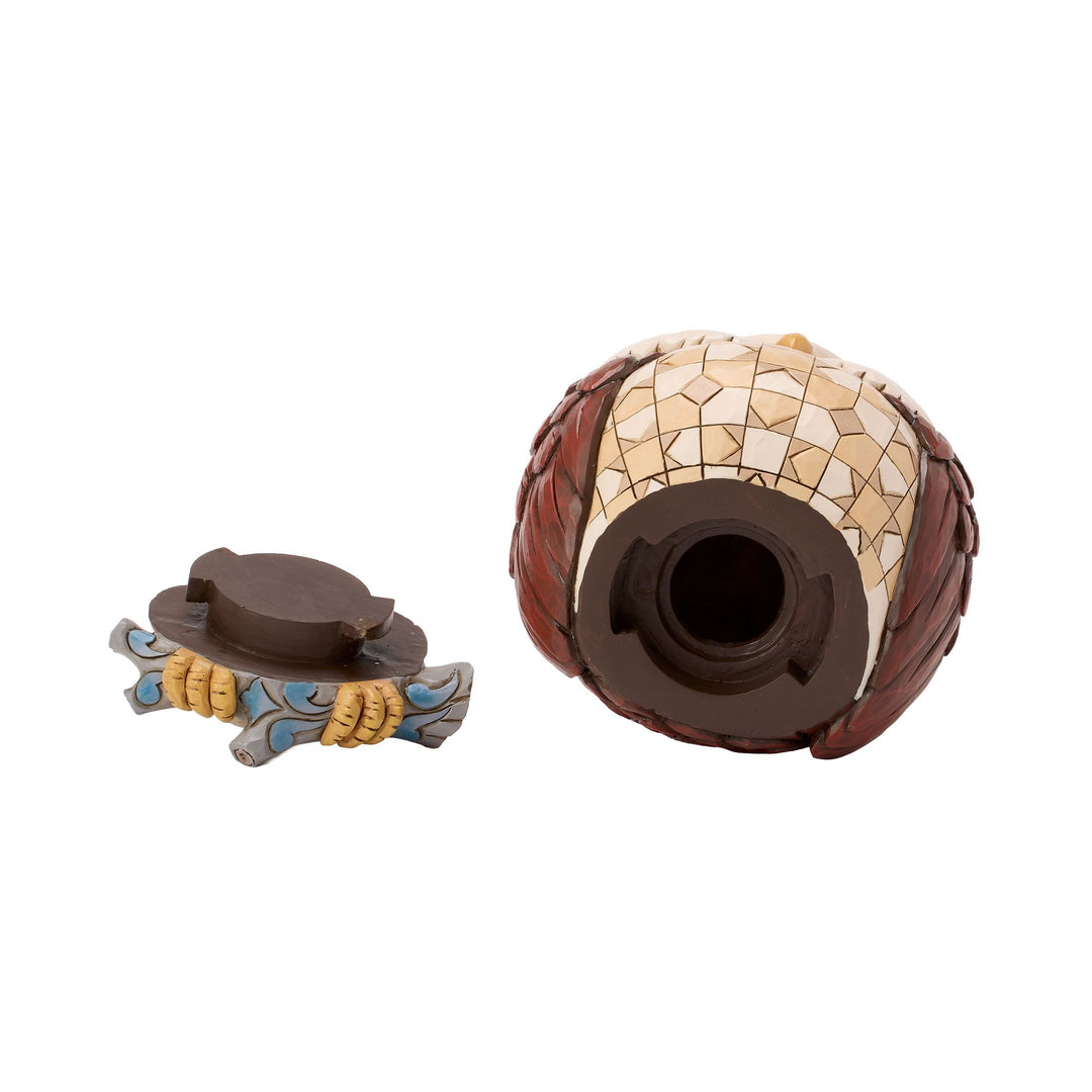 Birdhouse Owl Figurine