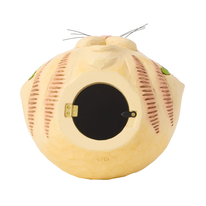 Birdhouse Cat Figurine
