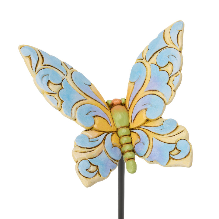 Plant Stake Butterfly Figurine