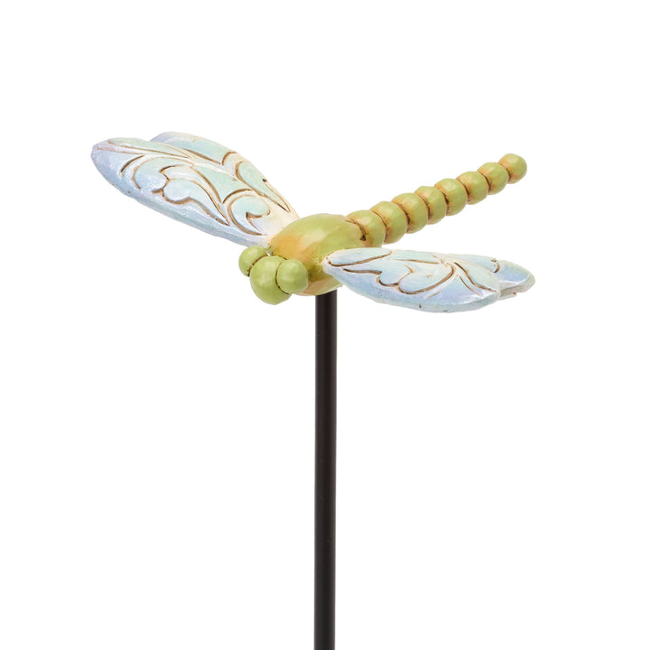 Plant Stake Dragonfly Figurine