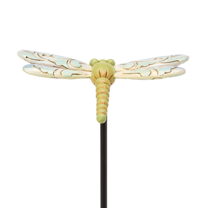 Plant Stake Dragonfly Figurine