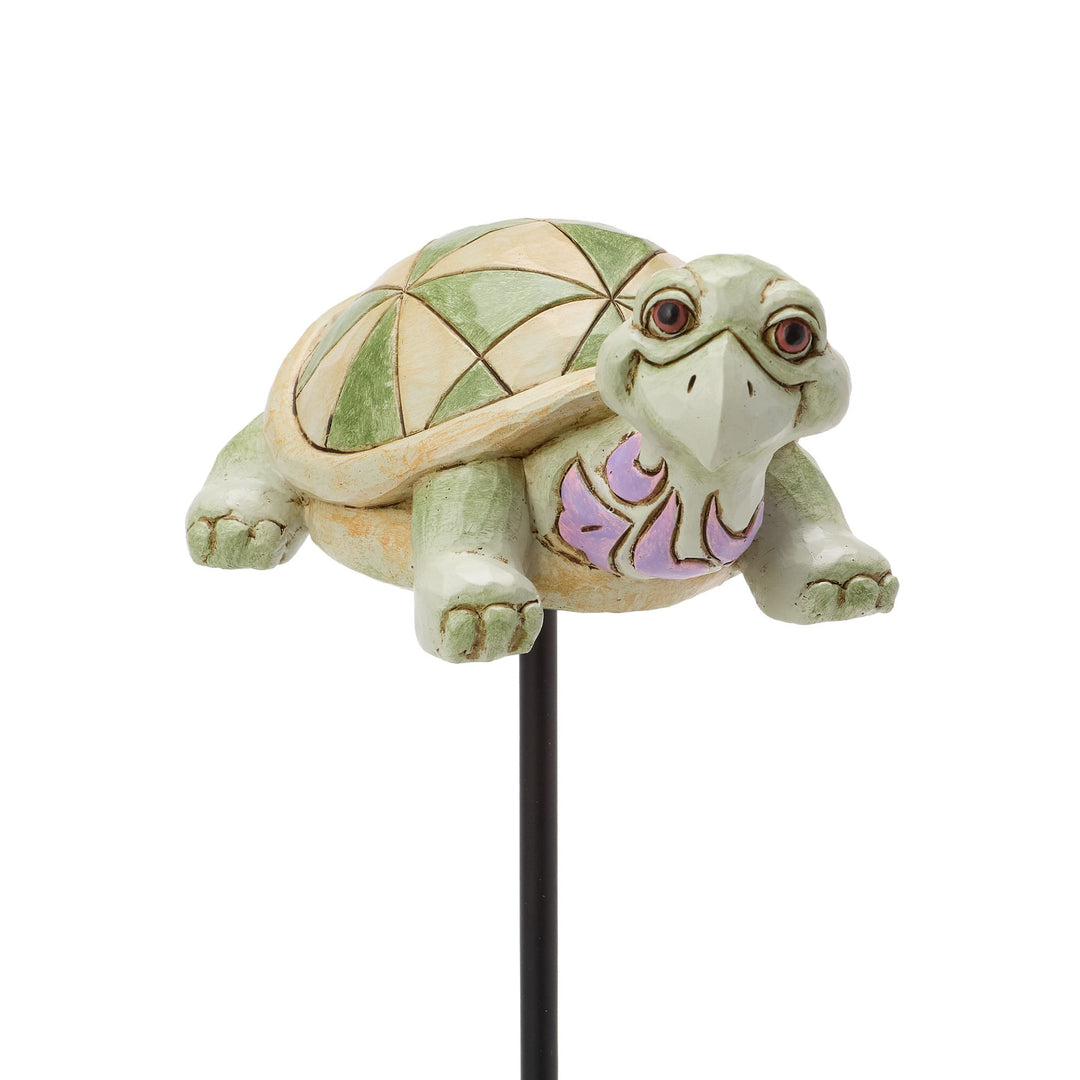 Plant Stake Turtle Figurine