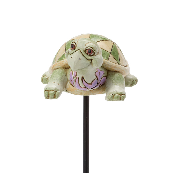 Plant Stake Turtle Figurine