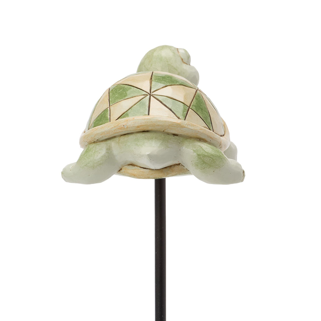 Plant Stake Turtle Figurine