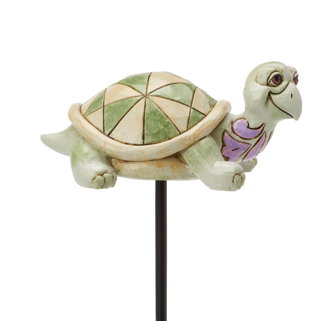Plant Stake Turtle Figurine