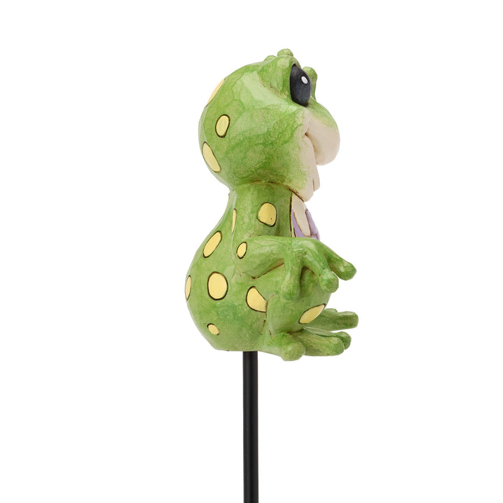 Plant Stake Frog Figurine
