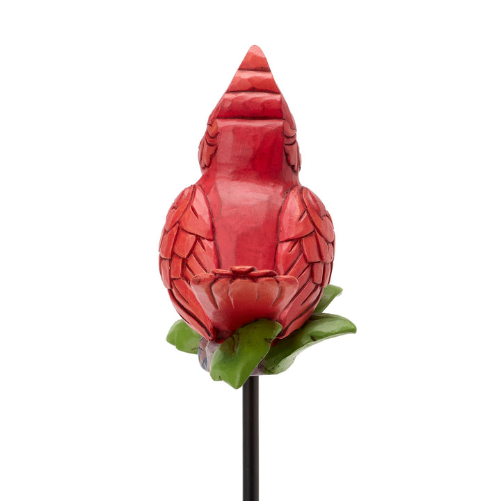 Plant Stake Cardinal Figurine
