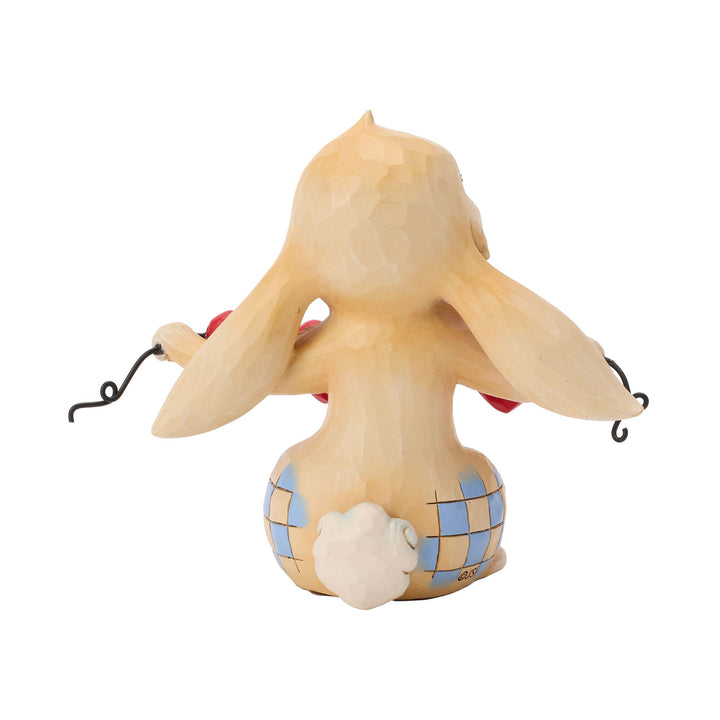 Bunny with Garland Figurine -  "You Make My Heart Hop|"