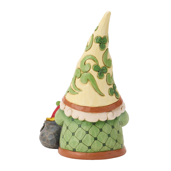 Gnome with Rainbow with Pot of Gold Figurine- "Lots of Luck, Gnome-After What|"