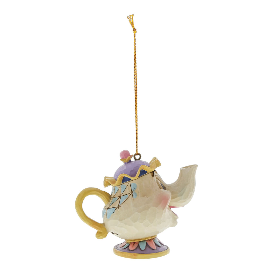 Mrs Potts & Chip Hanging Ornament - Disney Traditions by Jim Shore