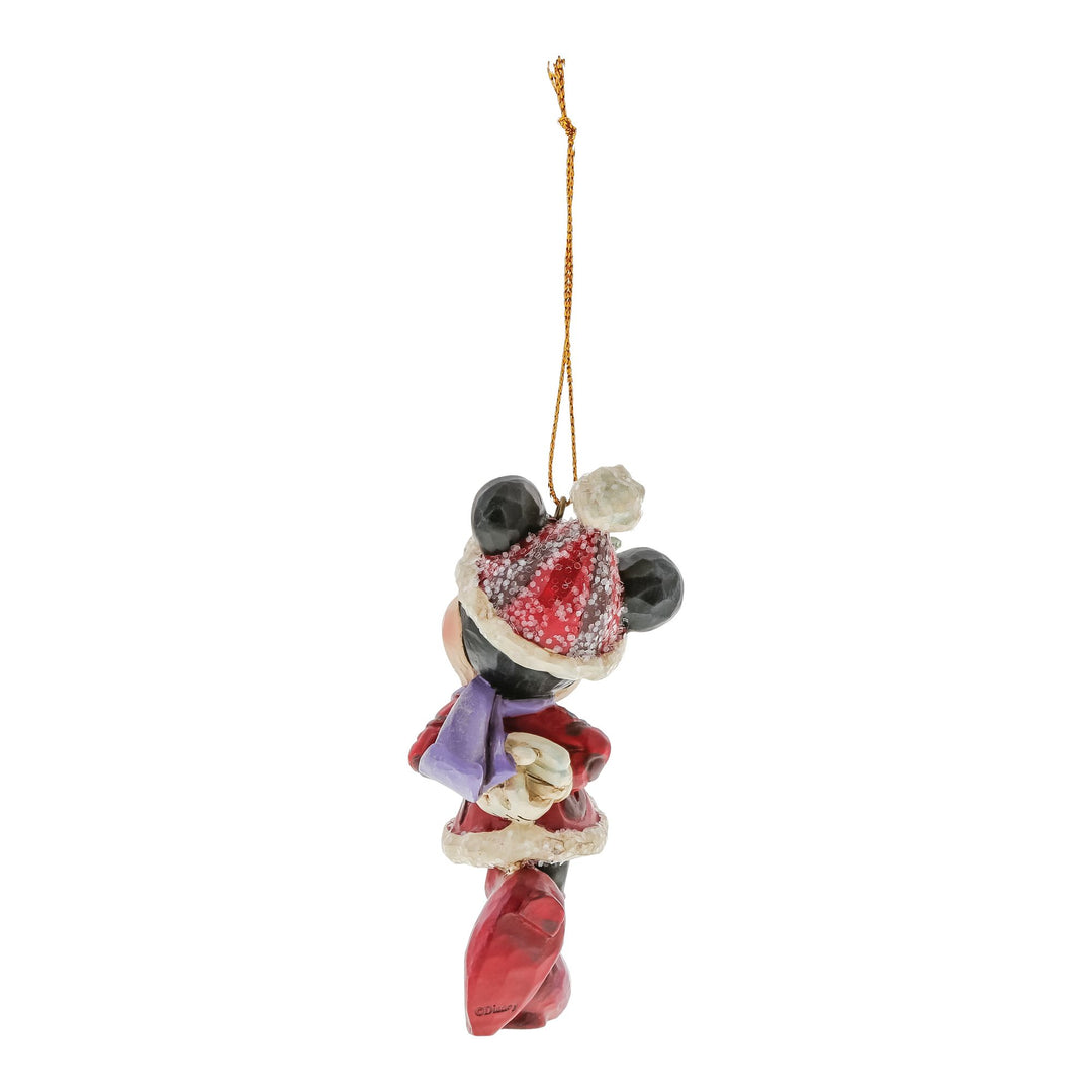 Sugar Coated Minnie Mouse Hanging Ornament - Disney Traditions by Jim Shore