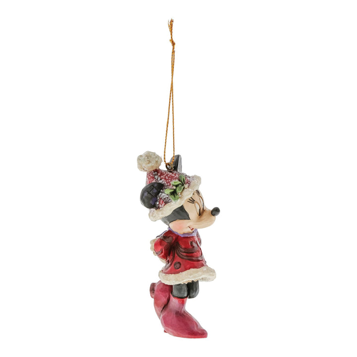 Sugar Coated Minnie Mouse Hanging Ornament - Disney Traditions by Jim Shore