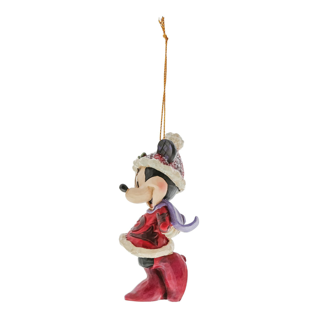 Sugar Coated Minnie Mouse Hanging Ornament - Disney Traditions by Jim Shore