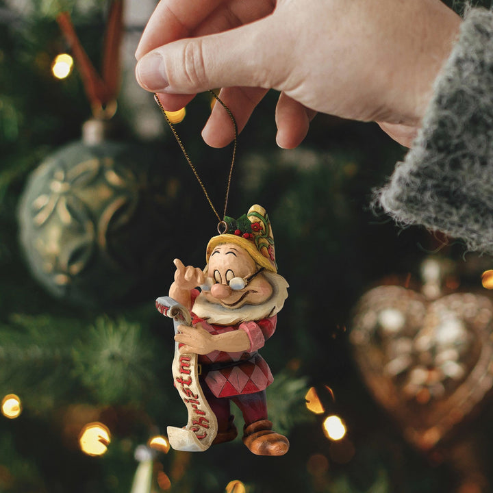 Doc Snow White Hanging Ornament - Disney Traditions by Jim Shore